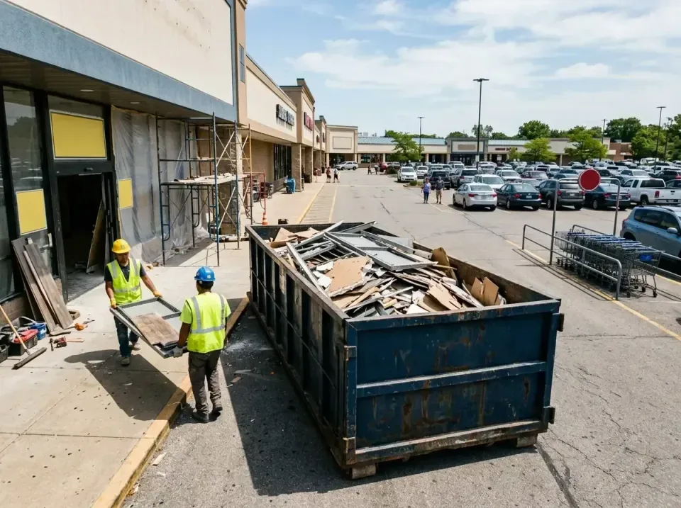 retail-store-renovation-debris-003 — frequently asked questions, Roll-off Dumpster Rentals in Cumberland Center, ME